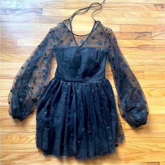 Lirika Matoshi Teuta Star Dress in Black size L - Picture 1 of 5